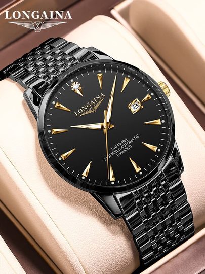 Swiss Genuine Surfer Men's Watch, Fully Automatic Mechanical Watch, Luminous, Waterproof, Top Ten Famous Brand Business Watches