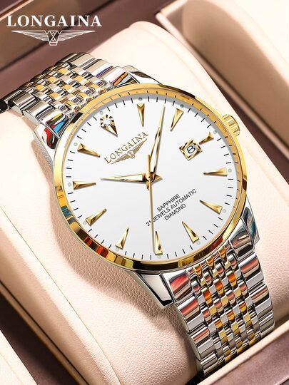 Swiss Genuine Surfer Men's Watch, Fully Automatic Mechanical Watch, Luminous, Waterproof, Top Ten Famous Brand Business Watches