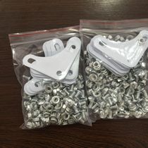 Angle steel shelf screws triangle shelf accessories nut accessories corner corner protector link reinforcement accessories