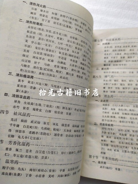Authentic Old Chinese Medicine Books on Clinical Symptoms and Basic Knowledge, Original Old Edition from 1975