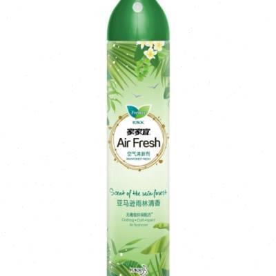Jiajia Yiqi 320ml Air Freshener 320L Fragrance M320Ml Rose Lemon Jasmine Rain Air Freshener