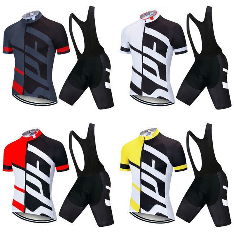 Summer Lightning Riding Suit Short Sleeve Suit Men And Women's Mountain Road Bike Wear Tour de France Custom Breathable