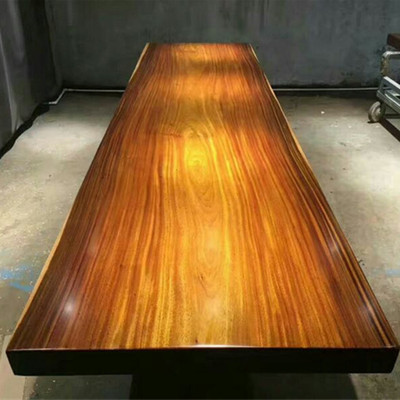 Size: 373-99-10 Okan large plate solid wood log red wood tea table tea table tea plate table and chairs combined desk