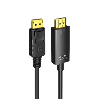 DP转HDMI线转接头转换器显示器电脑连接线接口转高清分屏器4K60Hz高清电脑台式主机macbook笔记本显卡接口