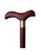 Rosewood Walking Stick, Solid Wood Cane, Elderly Walking Stick, Lightweight, Non-Slip, Hiking Round-Headed Stick, Gentleman's Walking Stick, Trekking Pole