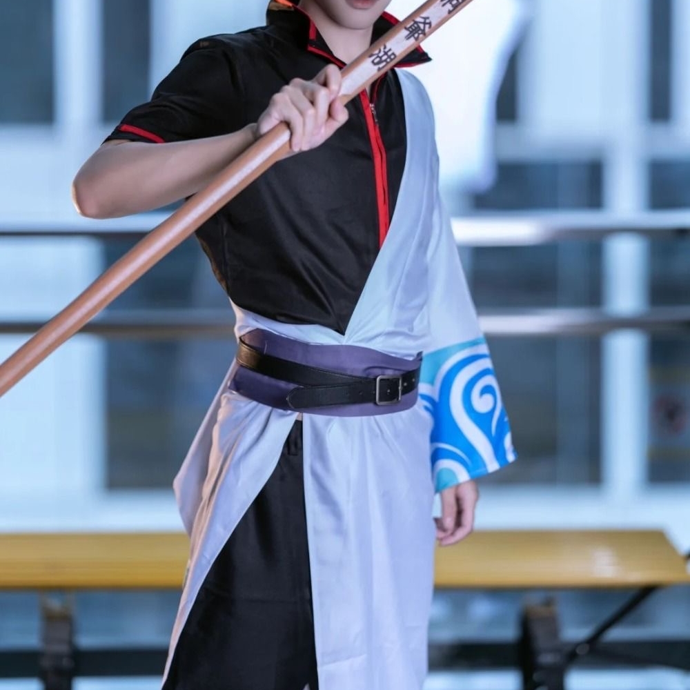 銀魂 坂田銀時 COS 衣装 銀さん銀 COSPLAY 漫画展示パフォーマンス 演出 二次元 洞爺湖 スーツ