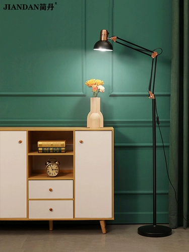 Умный светодиодный торшер, обучающее чтение для гостиной для спальни, настольная лампа, дистанционное управление, защита глаз, в американском стиле