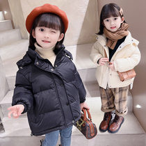 Girls winter dress thickened cotton jacket for childrens down cotton jacket Han version Childrens warm cotton padded jacket Padded Jacket baby cotton clothes