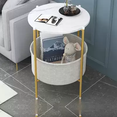 Bedside cabinet advanced sense bedside cabinet drawer storage Nordic modern style minimalist ins light luxury simple Net Red