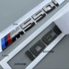 Suitable for Bmw Titanium Gray m Emblem X3X5 Three Series Five Series Seven Series Fender Side Emblem Tail Emblem m Persimmon Gray Modification