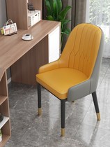 Modern Light Lavish Backrest Chair Dining Chair Casual Chair Cafe Hotel Chair Nordic Chair Brief Modern Sofa Stool