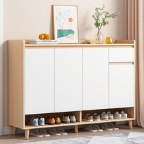 Advanced Sensory Footwear Cabinet Large Capacity Multilayer Ultra High Shoe Rack Xuanguan Cabinet Brief About Modern Shoe Rack Subnet Red Condo