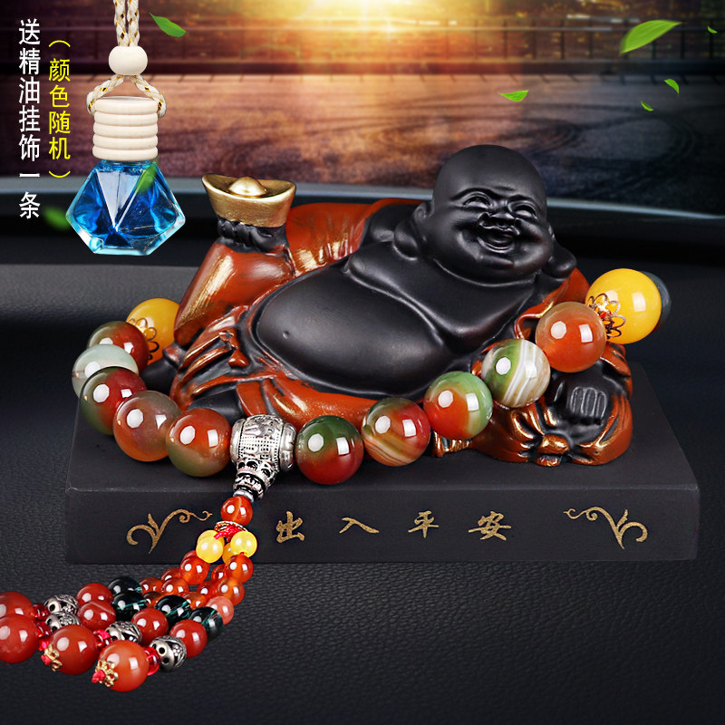 Automotive fittings high-end car decoration vehicle on-board creative MailBuddha statue interior decoration