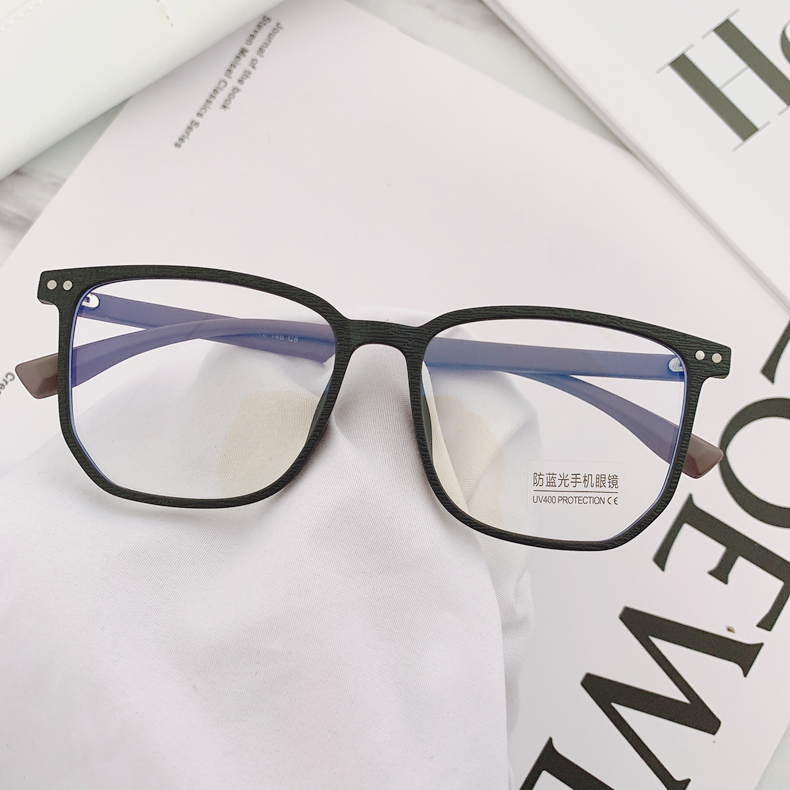 New style plain mirror myopia female with degree net red ins wind black glasses frame flat mirror trendy Korean version shows small face