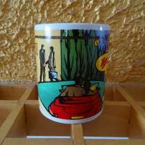 Linglong] Nestlé themed coffee cup Nestlé early antique cup music color changing cup mens cup physical photo