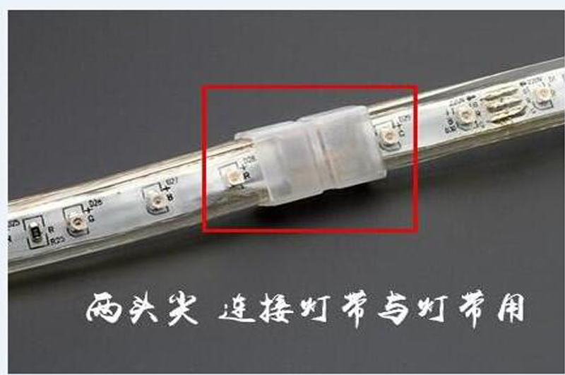 Lamp with double-joint two-pin three-pin contact customer service hair matching