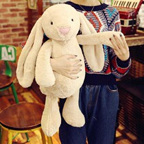 Small white rabbit fur suede toy Bond Rabbit Fur Suede Toy Cute Rabbit Paparazzi B Dolls Toeared Rabbit Doll Send