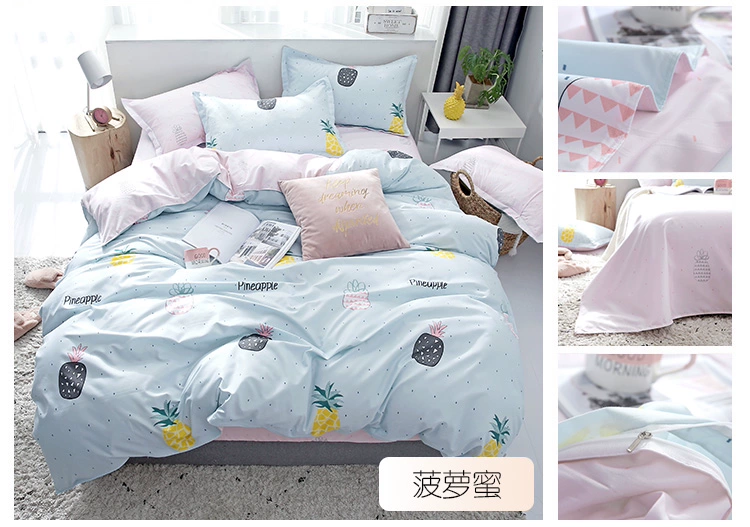 Chăn bông ký túc xá sinh viên đơn đôi 200x230 chăn che mùa đông 1,5m1,8 m - Quilt Covers