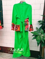 Song New Middle-aged and Elderly Stage Large Middle-aged and Elderly Yangko Clothes Square Suits Performance Costumes New Yangge Girl A Large