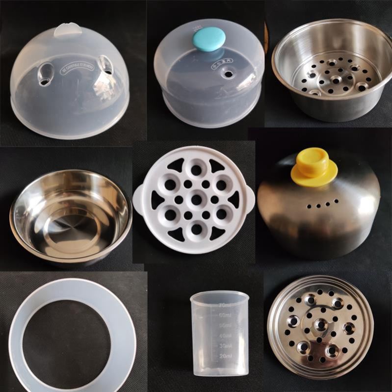 Steamed Egg parts Boiled Egg machine Steamed Egg accessories General accessories Lid Layer Shelf Egg shelf Steamed Bowl