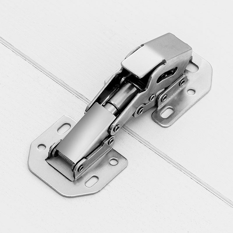 Open-free hinge closet cabinet door-bridge cloak-shaped cupboard cabinet door-shaped digging-free slot