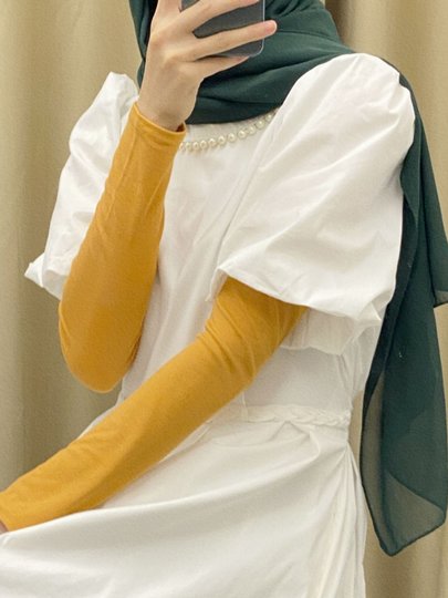 Air Conditioning Gloves Arm Sleeves for Men and Women, Thin Long-Sleeved Elbow Protectors, Wrist and Arm Warmers for Air-Conditioned Rooms, Joint Protection Fake Sleeves