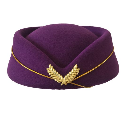 Flight Attendant Hat, Feminine and Elegant, Band Hat, Front Desk Etiquette Hat, Stage Hat, New 2024 Painter Hat, Trendy