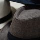 Hats for men with suits, cotton and linen fabrics, Panama solid color hats, sun hats for men, British jazz hats for women