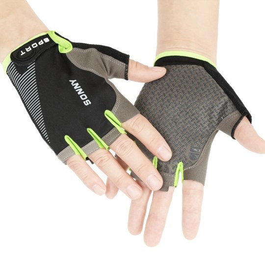 Special gloves for playing badminton for men, outdoor sports, fishing and mountaineering, half-finger tactics, summer thin, women's fitness, non-slip