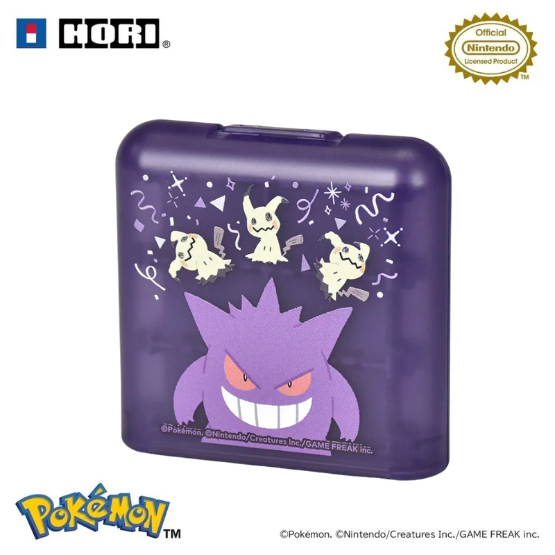[Pokémon] Hori X Gengar Ns2 Card Case Gengar & Mystery Q Card Storage Box