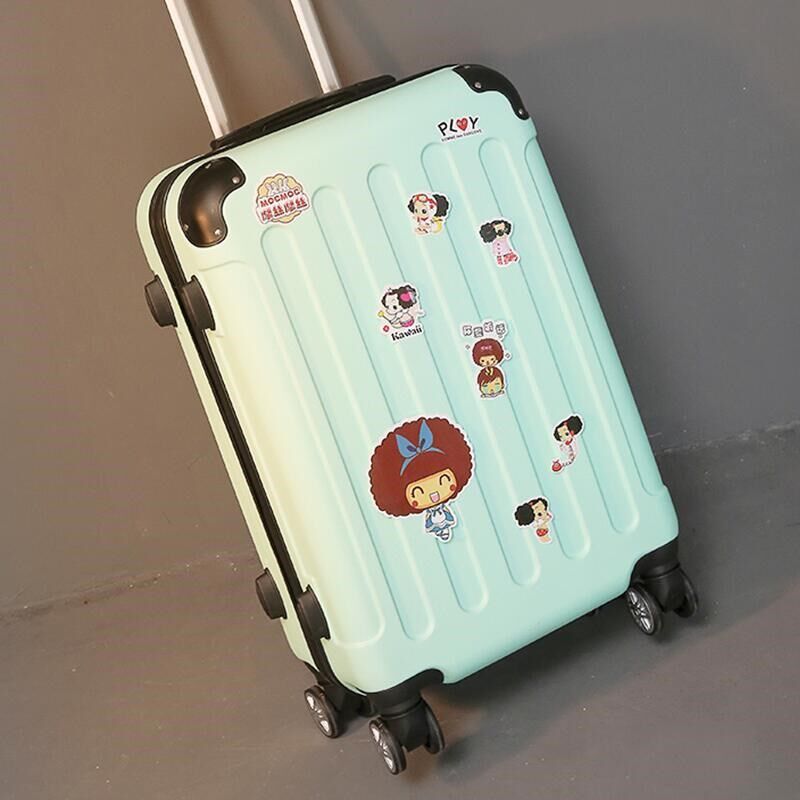 New Suitcase Woman Male Pull Rod Password Travel Leather Suitcase 20 Inch Case Mini Light 24 Strong And Durable