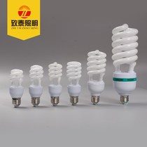 New super bright spiral household energy-saving bulb non-led type small screw E27E14 bayonet white yellow light bulb