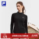 FILA women's knitted long-sleeved shirt