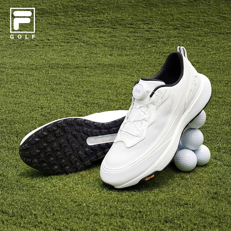 Xu Long's Same Style Fila Men's Golf Shoes Soft Spikes 2026 Summer New Casual Sports Shoes