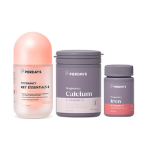 perdays pregnancy nutritional combination multivitamin*1 seaweed calcium during pregnancy*1 active iron during pregnancy*1