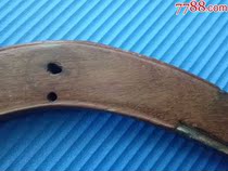 The Hui Poly] Qing Dynasty Hainan Yellow Flower pear Horse Saddle Accessories-No bargaining