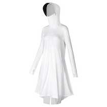 Cat person long style ice silk sunscreen woman in summer cardiovert ultra thin breathable 2024 new anti-UV sun protection