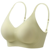 Catman Seamless Underwear for Women with Small Breasts Push Up and Support Accessory Breasts Jelly Glue Soft Support Bra Adjustable No Wires