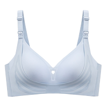 Catren Maternity Underwear Womens Small Breast Gathering Anti-Sagging Fixed Cup Pregnancy Postpartum Breastfeeding Breastfeeding Bra