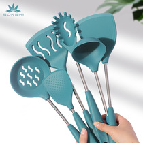 Silicone spatula cooking spatula non-stick pan special spatula does not hurt the pan food grade frying spoon soup spoon colander kitchen utensils set