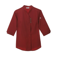 【Мужской семисторонний рукав】 красный верх