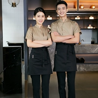 [Мужской короткий рукав] Топ + Фартук + Обычные брюки [Фотография примечание цвета верхней части]