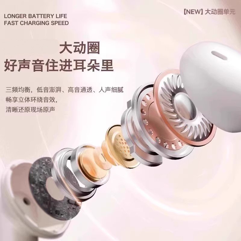 Berlin Sound Bluetooth Headphones Wireless Semi-In-Ear 2025 New Model for Sports and Running with Noise Reduction, High Sound Quality, and Large Battery