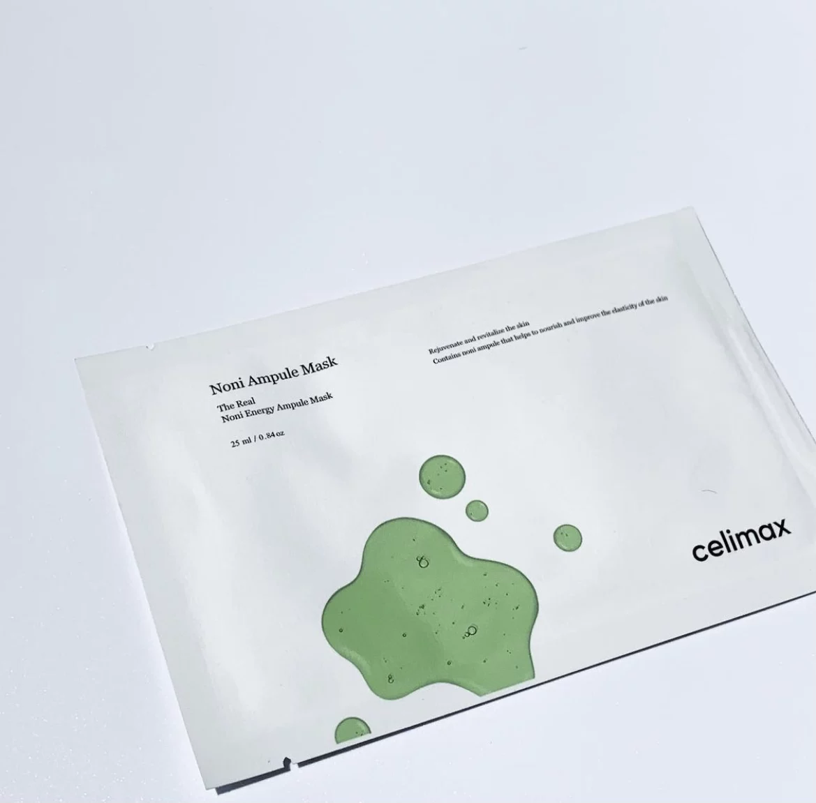 Soothing moisturizing smoothing face mask in ampoules, (Physicals), South Korea