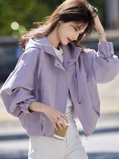 2025 Autumn Korean Style Petite Loose Casual Versatile Short Jacket Women's Simple Jacket Ladies' Elegant Top