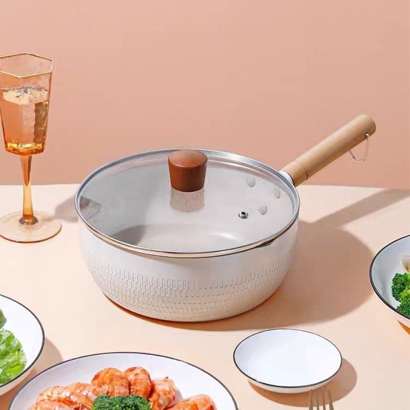 Xinjiang Tibet Gothic Pingpan small milk pan not to stick to the pan cooking pasta pan one person household baby sidefood