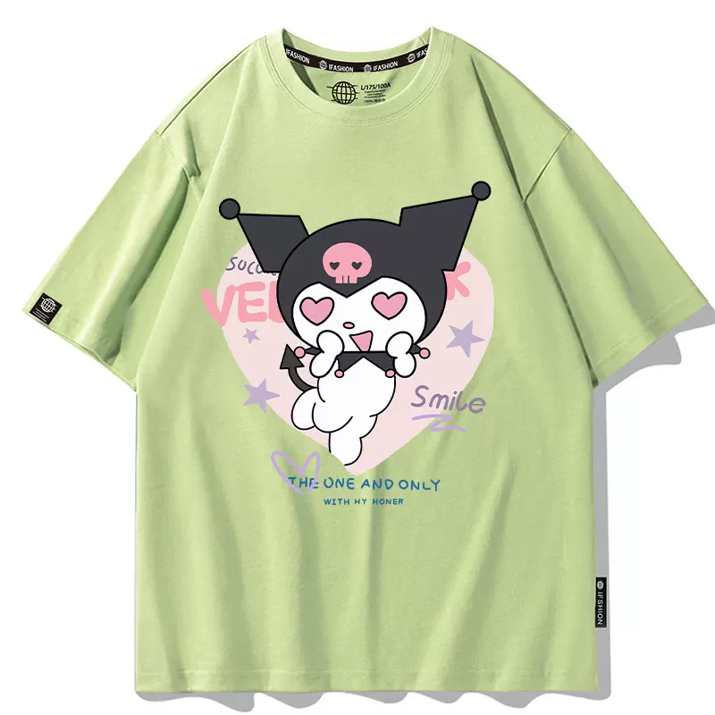Sanrio, Hello Kitty, летняя футболка с коротким рукавом