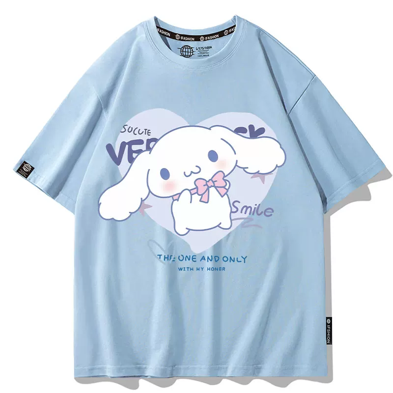 Sanrio, Hello Kitty, летняя футболка с коротким рукавом
