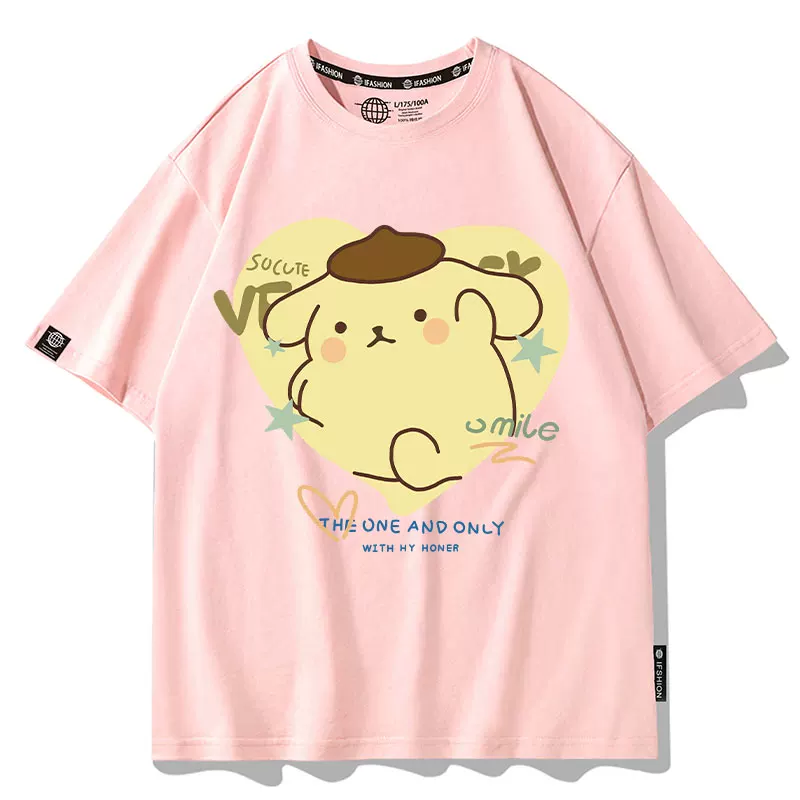 Sanrio, Hello Kitty, летняя футболка с коротким рукавом