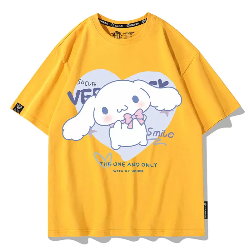 Sanrio, Hello Kitty, летняя футболка с коротким рукавом